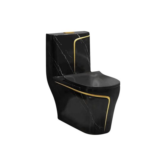 LT-1121-DP-BLGL black one-piece-toilets