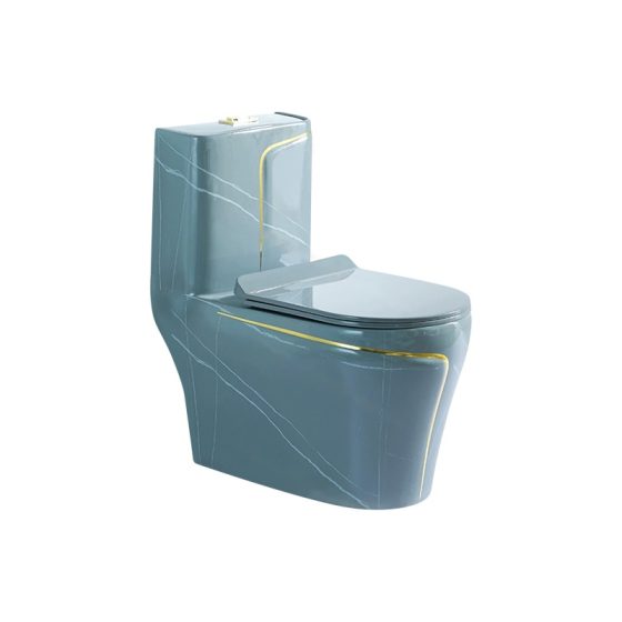 LT-1121-DP-CYGL colored one-piece-toilets