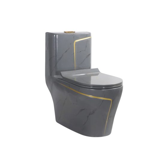 LT-1121-DP-DGGL patterned one-piece-toilets