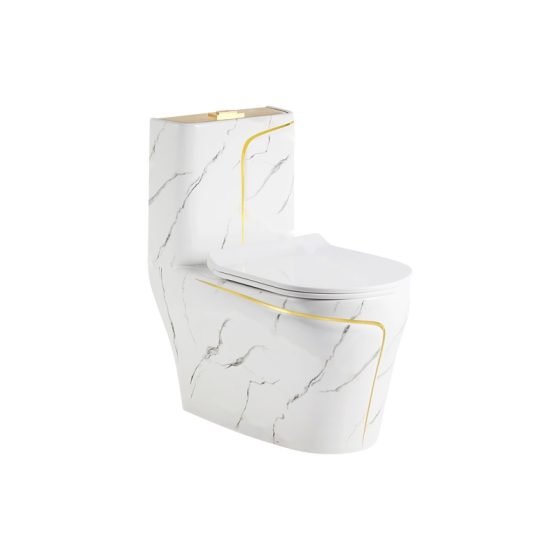 LT-1121-DP-WGL white one-piece-toilets