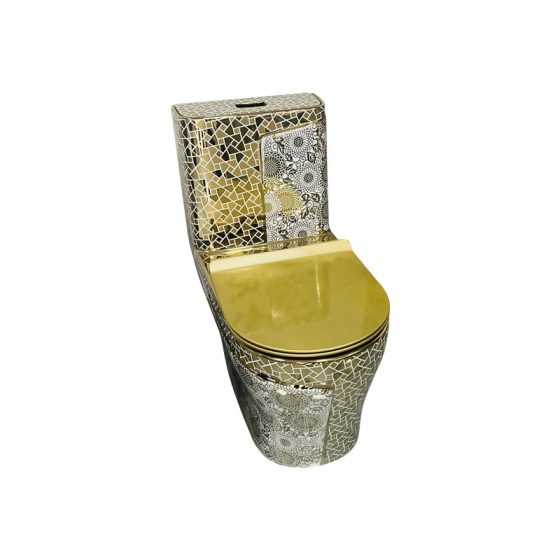 LT-1121-GID-GW1 gold one-piece-toilets