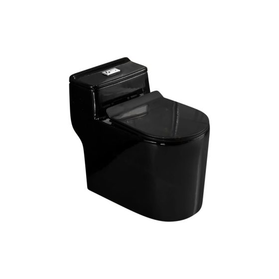 LT-1124-CG-BL black one-piece-toilets