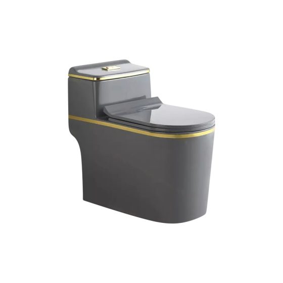 LT-1124-CG-DGGL black one-piece-toilets