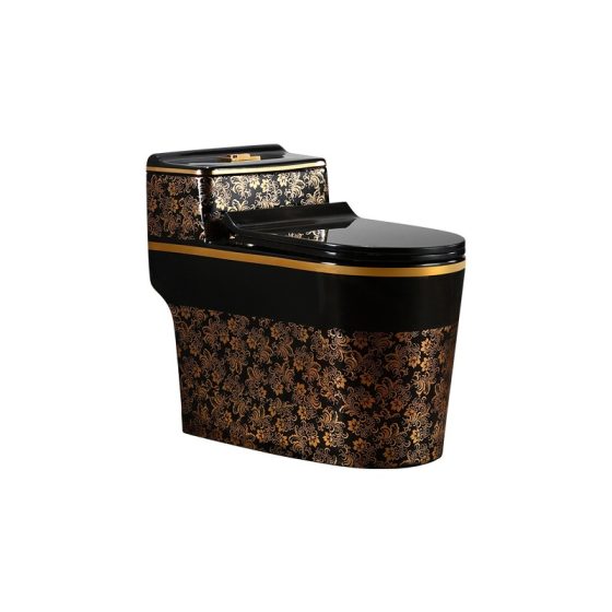 LT-1124-GID-BLG colored one-piece-toilets