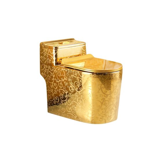 LT-1124-GID-G1 gold one-piece-toilets