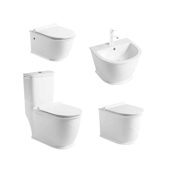 LT-1146---LT-FT475---LT-WHT4007---LT-5114 white one-piece-toilet-suites