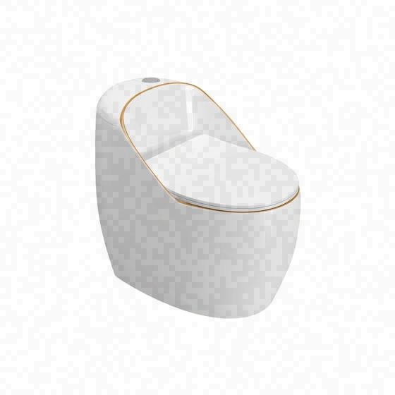 LT-1180-CG-WGL white one-piece-toilets