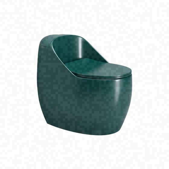 LT-1180-M-BG colored one-piece-toilets