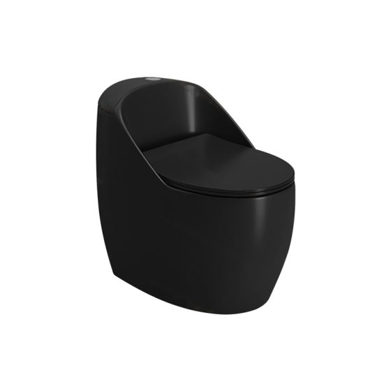 LT-1180-M-BL black one-piece-toilets
