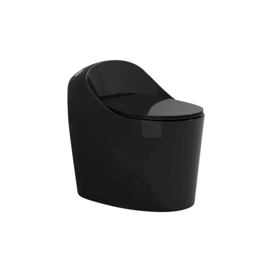 LT-1200-CG-BL black one-piece-toilets