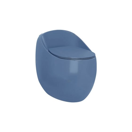 LT-1204-M-BU colored one-piece-toilets