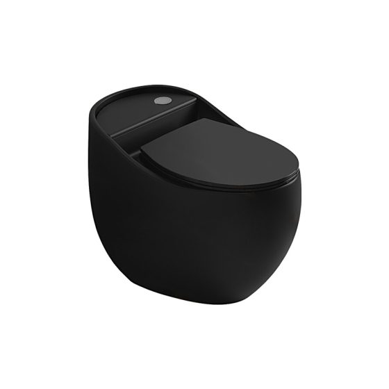 LT-1219-M-BL black one-piece-toilets