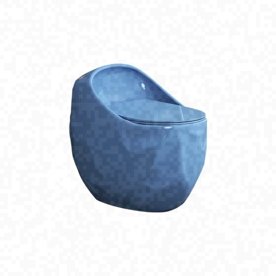 LT-1221-CG-BU colored one-piece-toilets