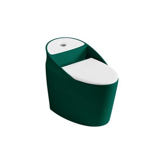 LT-1222-M-BGW colored one-piece-toilets