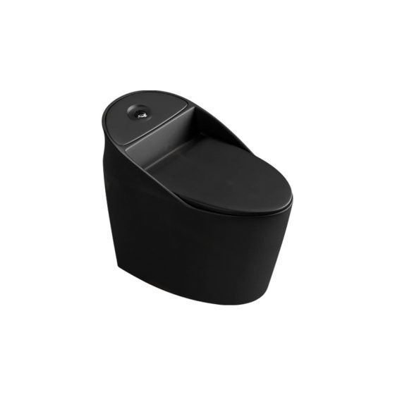 LT-1222-M-BL black one-piece-toilets