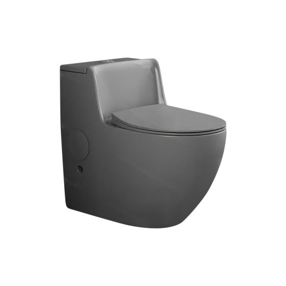 LT-1225-M-LG black one-piece-toilets