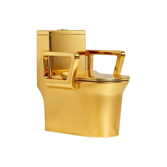 LT-1243-GID-G gold one-piece-toilets
