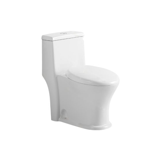 LT-1253 white one-piece-toilets