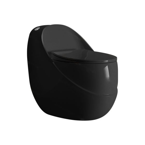 LT-1266-CG-BL black one-piece-toilets