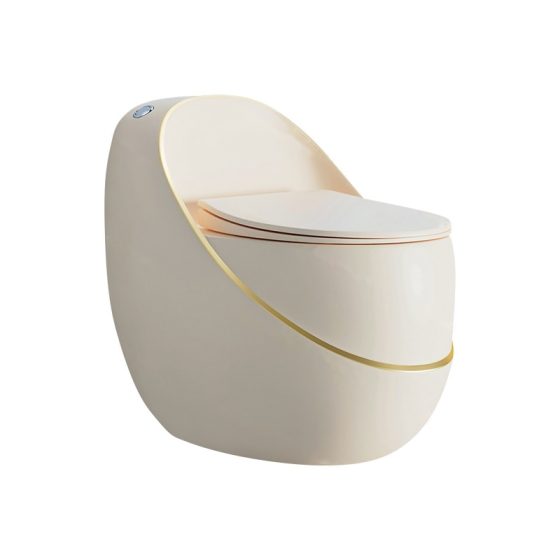 LT-1266-M-IVGL patterned one-piece-toilets