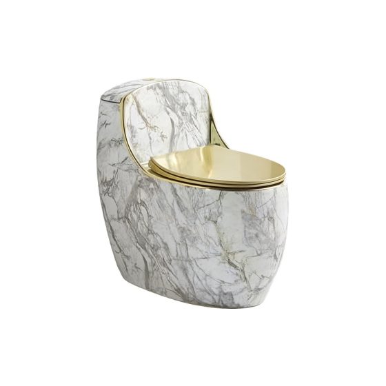 LT-1293-DP-WG patterned one-piece-toilets
