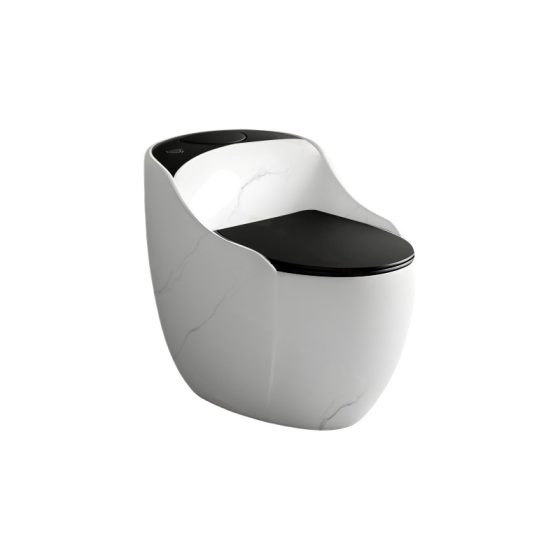LT-1343-DP-WBL patterned one-piece-toilets