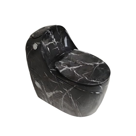 LT-1344-DP-BL black one-piece-toilets