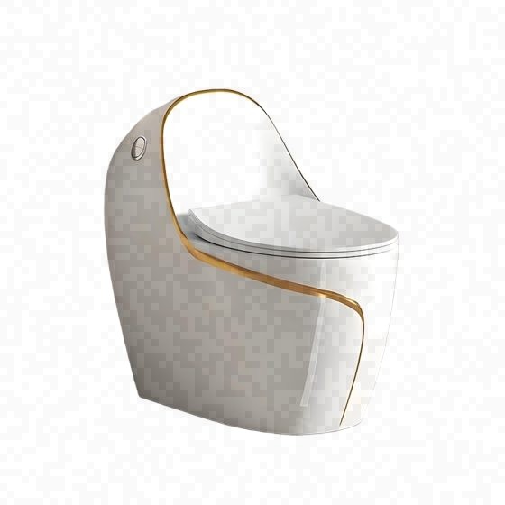 LT-1344-M-WG patterned one-piece-toilets