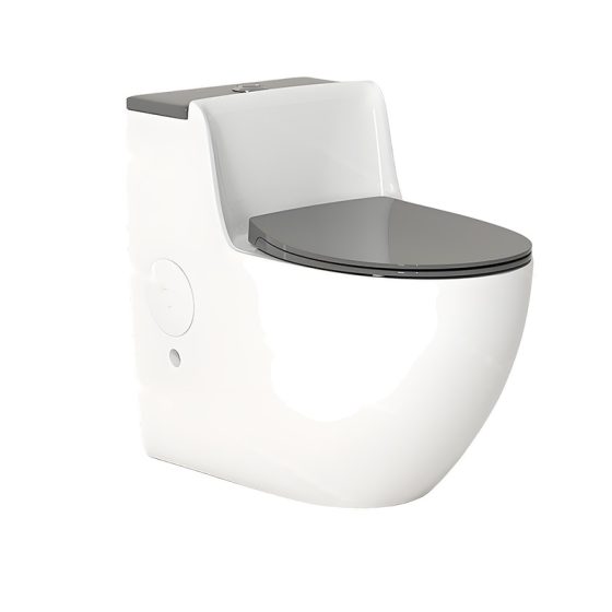 LT-1348-CG-GW white one-piece-toilets