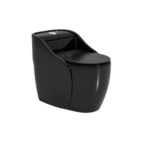 LT-1352-CG-BL black one-piece-toilets
