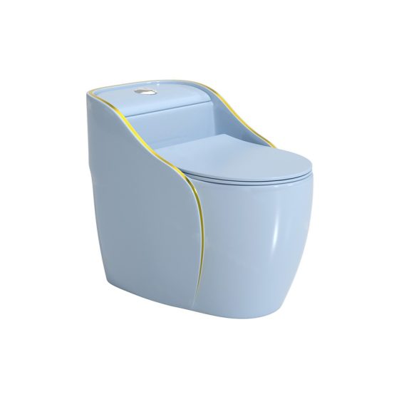 LT-1352-CG-LBUGL colored one-piece-toilets