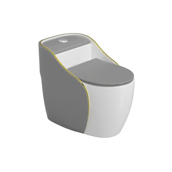 LT-1352-CG-LGGLW1 patterned one-piece-toilets
