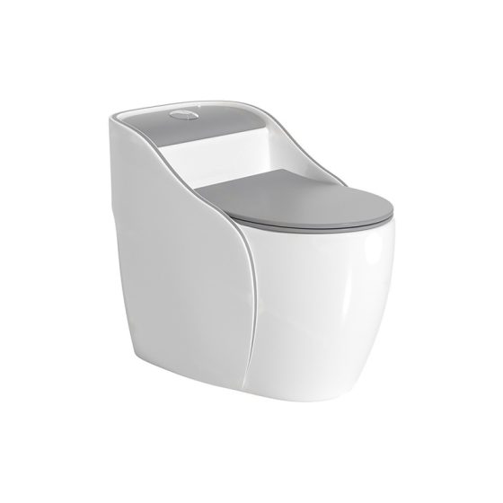 LT-1352-CG-LGWSGL patterned one-piece-toilets