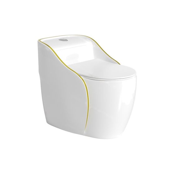 LT-1352-CG-WGL white one-piece-toilets