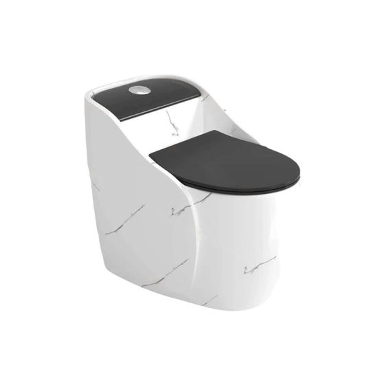 LT-1352-DP-WBL patterned one-piece-toilets