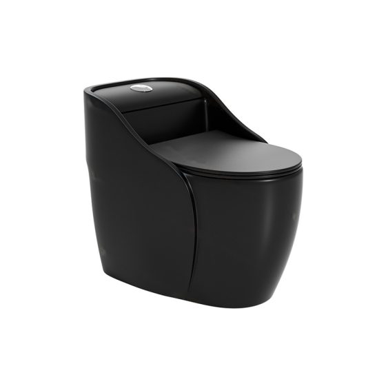 LT-1352-M-BL black one-piece-toilets