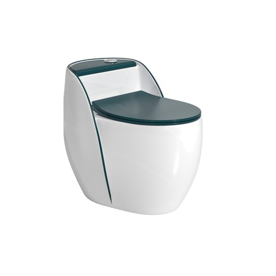 LT-1353-CG-BGW patterned one-piece-toilets