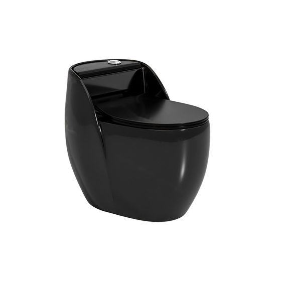 LT-1353-CG-BL black one-piece-toilets