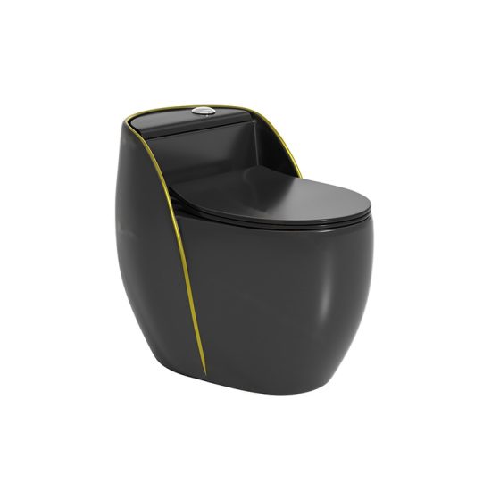 LT-1353-CG-BLGL black one-piece-toilets