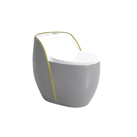 LT-1353-CG-LGGLW patterned one-piece-toilets