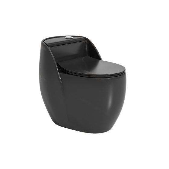 LT-1353-M-BL black one-piece-toilets