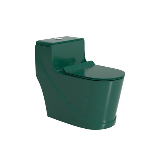 LT-1354-CG-BG colored one-piece-toilets