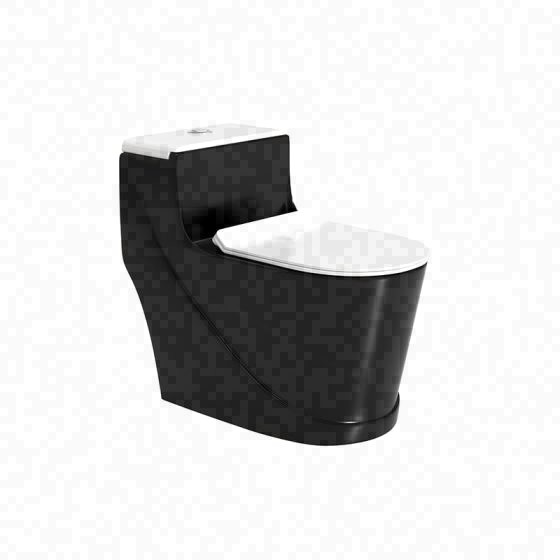 LT-1354-CG-BLW black one-piece-toilets