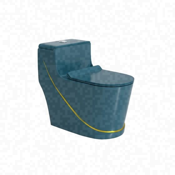 LT-1354-CG-DBUGL colored one-piece-toilets