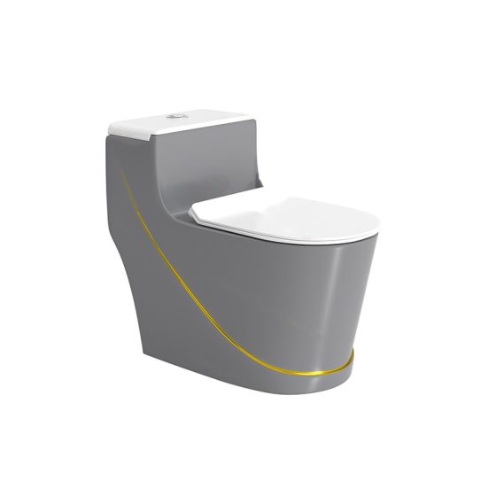 LT-1354-CG-LGGLW patterned one-piece-toilets