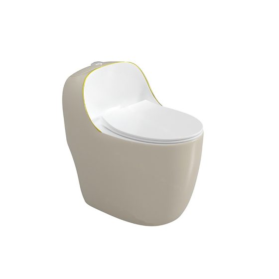 LT-1355-CG-IVGLW patterned one-piece-toilets