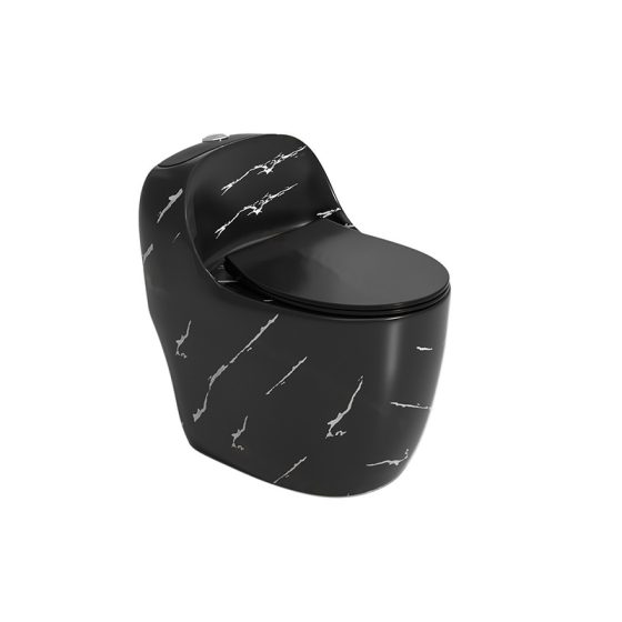 LT-1355-DP-BL black one-piece-toilets