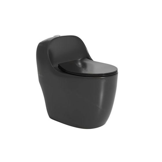 LT-1355-M-BL black one-piece-toilets