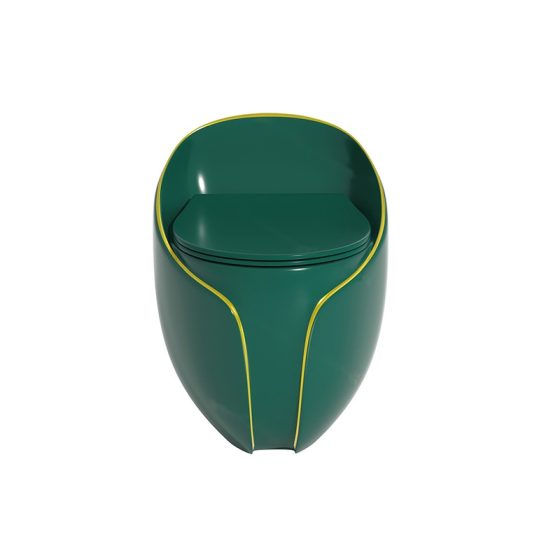 LT-1356-CG-BGGL colored one-piece-toilets