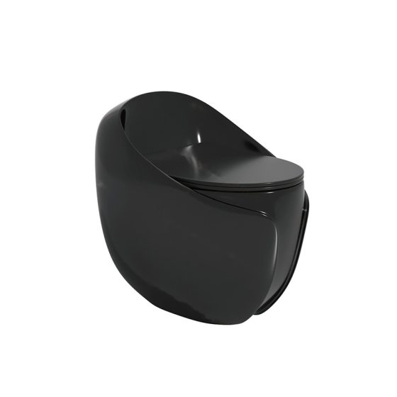 LT-1356-CG-BL black one-piece-toilets